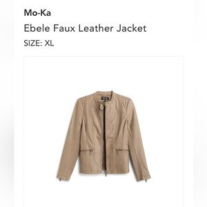 Mo-Ka women’s moto jacket XL